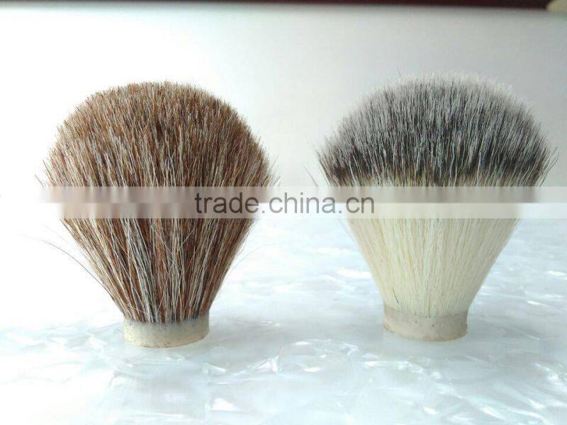 18-65mm 20-65mm Horse Hair Shaving Brush knot