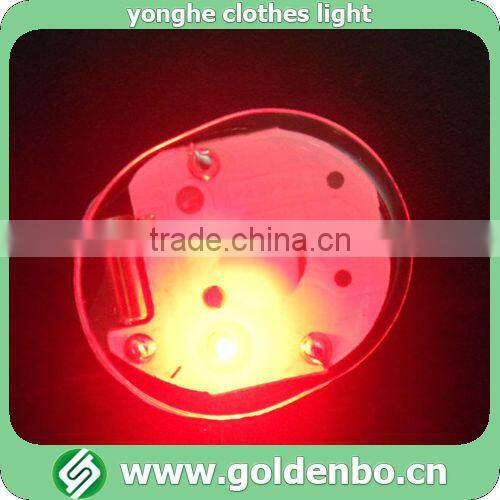 Colourful led flashing light for clothes