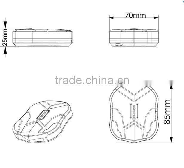Waterproof mini motorcycle gps tracker/gps locator for motorbike&electric bike with Wide voltage