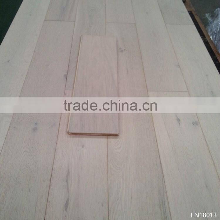 Handwork Wax Oil Oak Engineered Wood Flooring Best Prices