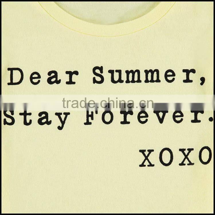 Top sale custom kids funny personalised kids t shirts with facory prices