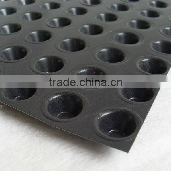 Foundation Slab Moisture Barrier HDPE Underground Basement waterproofing membrane building material for outer wall