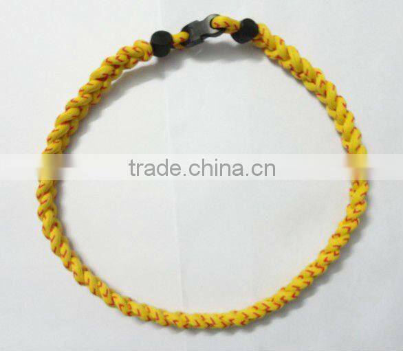 Stitch Necklace Fashion Tornado Ion Titanium Necklace