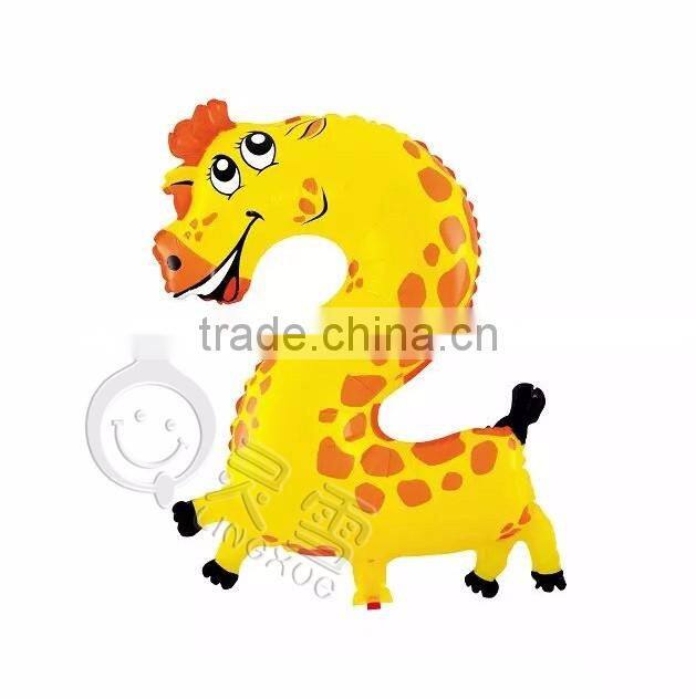 Wholesale New Fashion Number Balloon Party Decoration Aluminium Foil Balloon