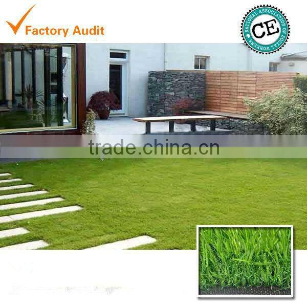 30mm height, green colors with curlve yarn below, monofilament gras yarn, artificial grass wall