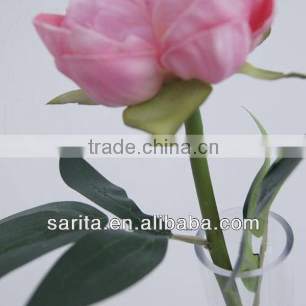 beautiful and quality artificial real touch peony