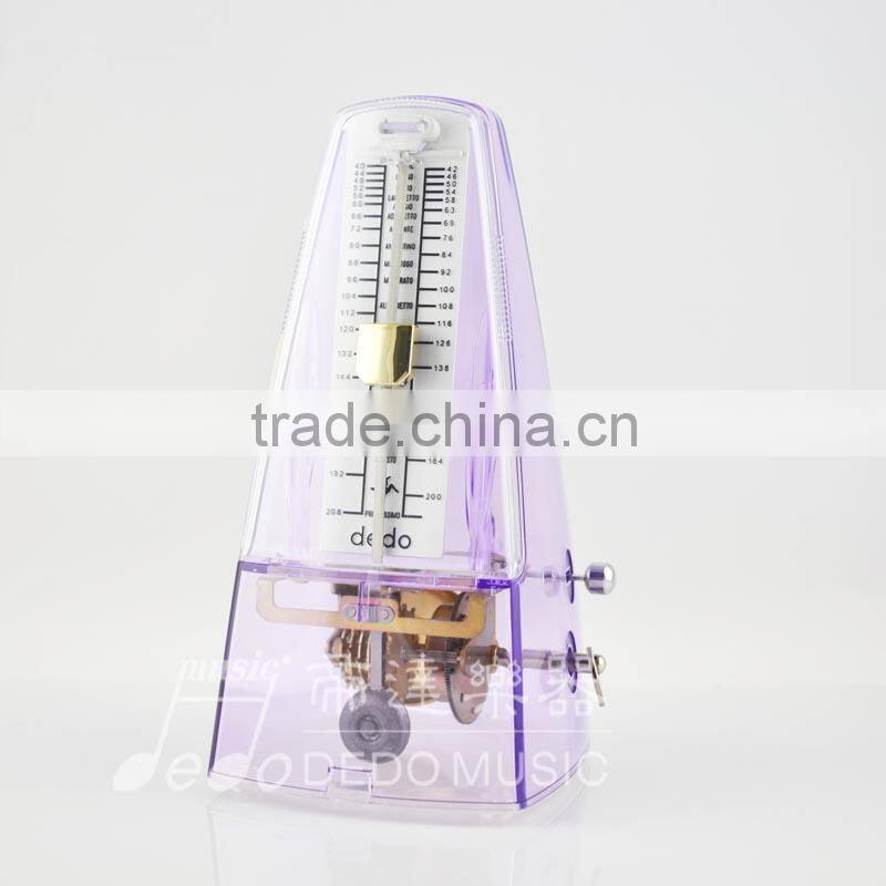 Pyramid Musical Metronome with high accuracy of transparent purple