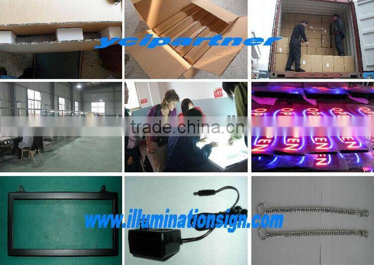 2015 Custom Led Shine Writing Board