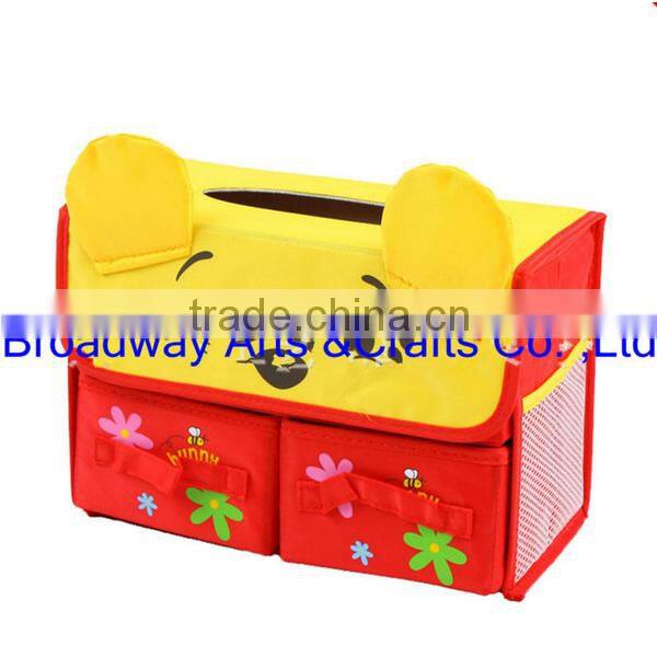 high quality custom non woven beautiful storage box