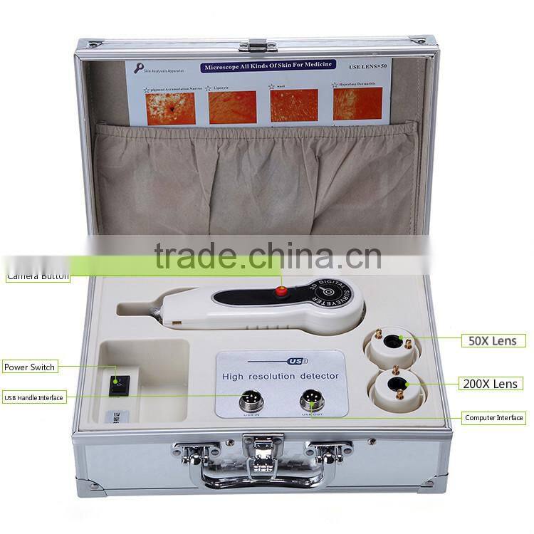 China Beauty Equipment Skin and Hair Analysis Machine with Digital Camera