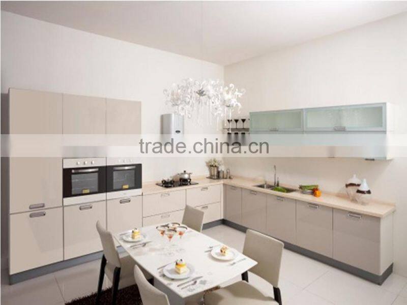 Customized prefab kitchen cabinet model