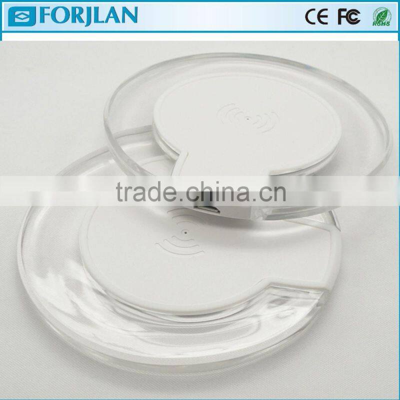 New wireless battery charger FORJLAN qi charger for mobile phone