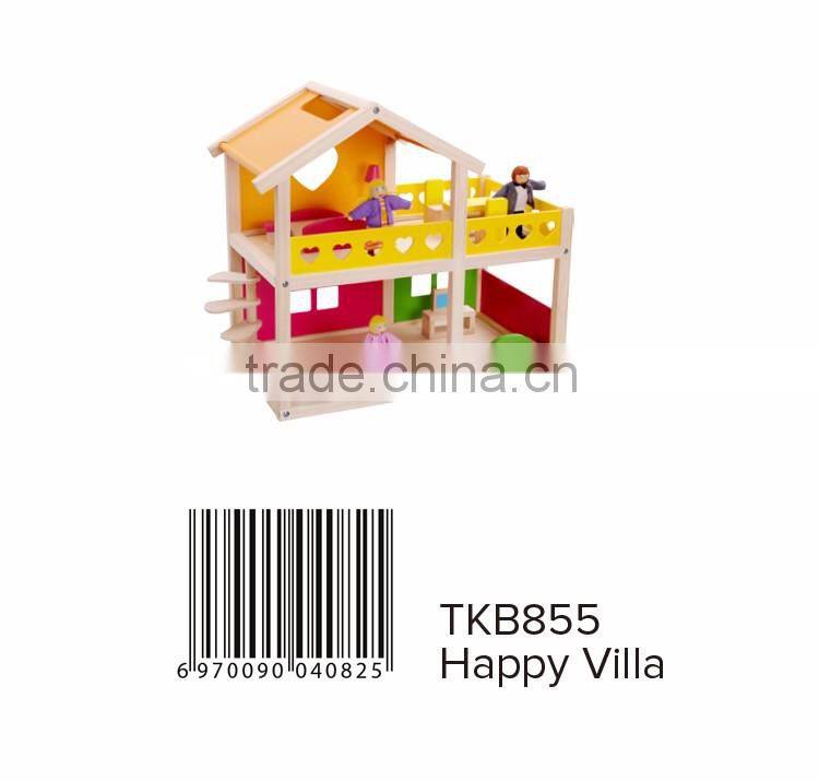 Interactive Cartoon big doll house