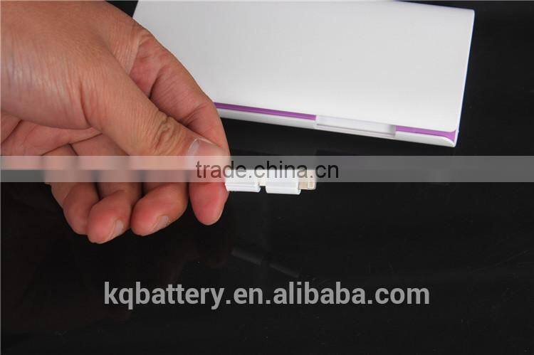 built in cable power bank ,10000 mah power bank