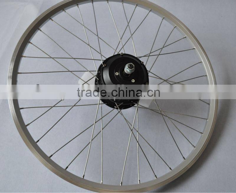 front brushless hub motor electric bike kit