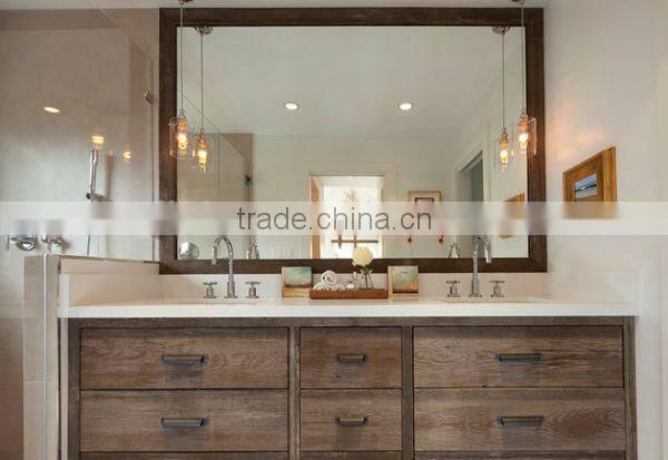 Wooden Frame Bathroom Mirrors