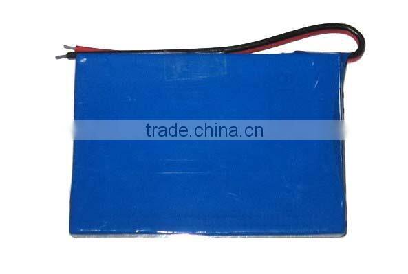 3.7v 2000mah rechargeable lithium polymer battery