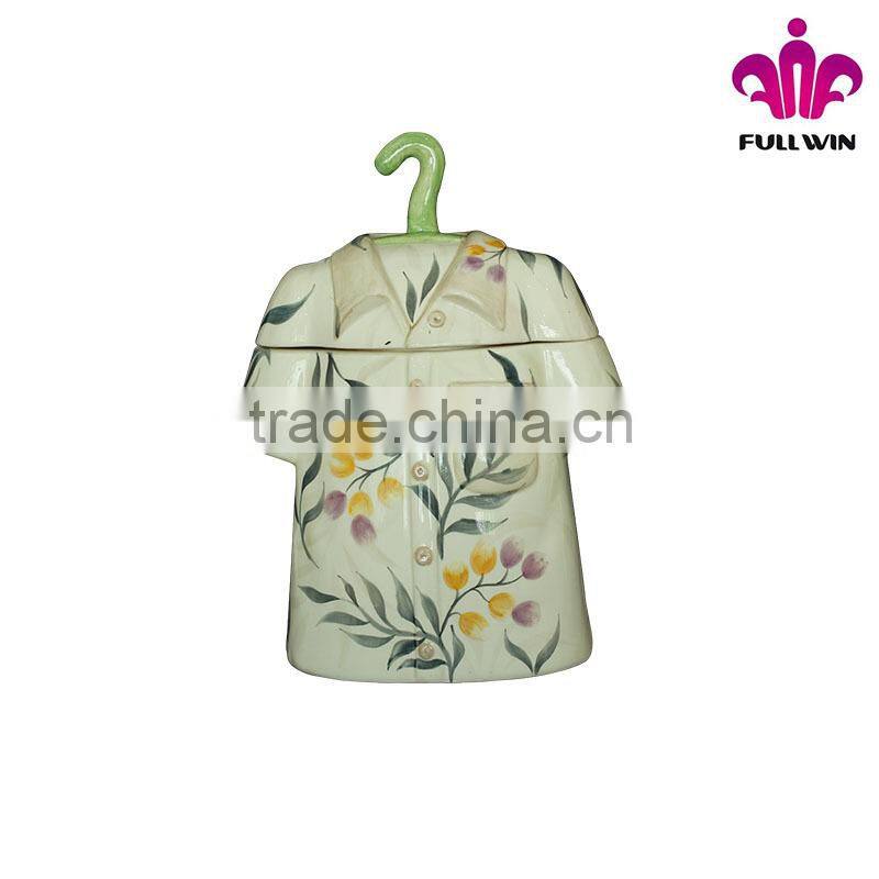Colorful Ceramic Biscuit Jar For Home Decor