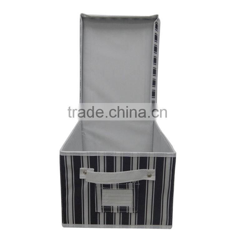 Online shop China storage box large capacity box striped storage box