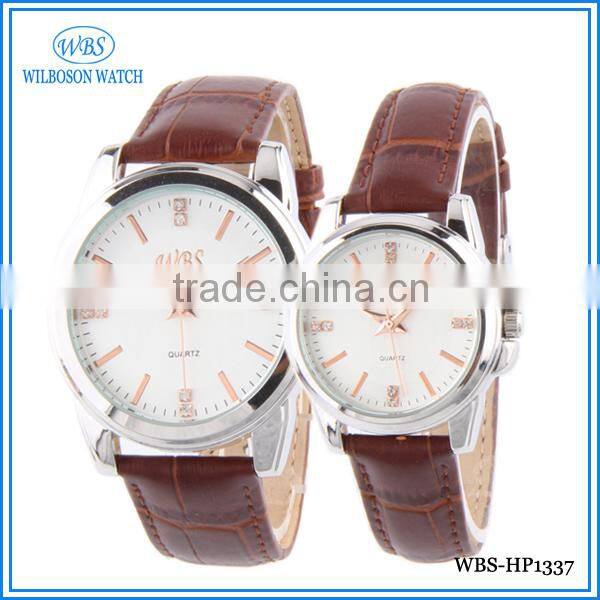 Japan sr626sw leather strap hand watch for men