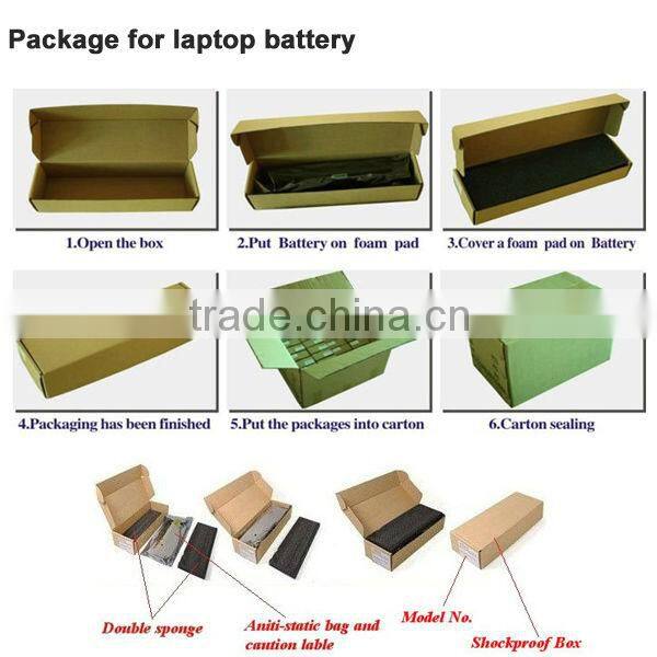 laptop battery pack for dell D620 6 cell 4800 mah