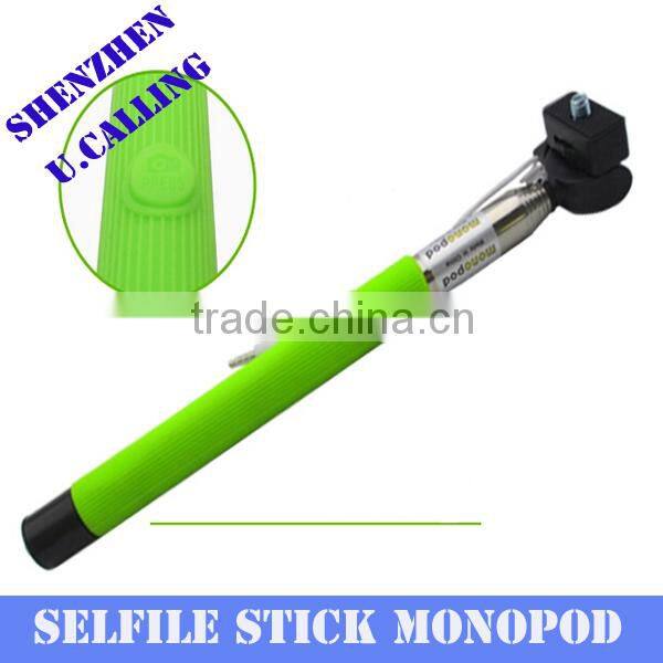 Factory Price Selfile Monopod, Extendable Stick Monopod For iPhone Smartphone,Digital Camera