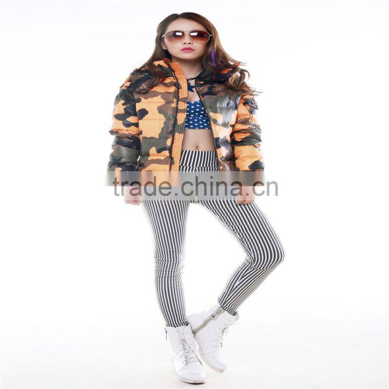 814-01 fashion winter short fur collar women jackets down