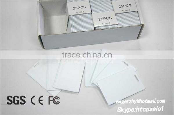 Clamshell Card Thick Proximity 125khz Card with numbers print outside