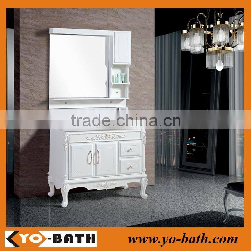 2015 classic bathroom vanity unit with acrylic basin