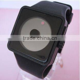 Fashion Special dial sport silicone rubber Smile Wrist watch