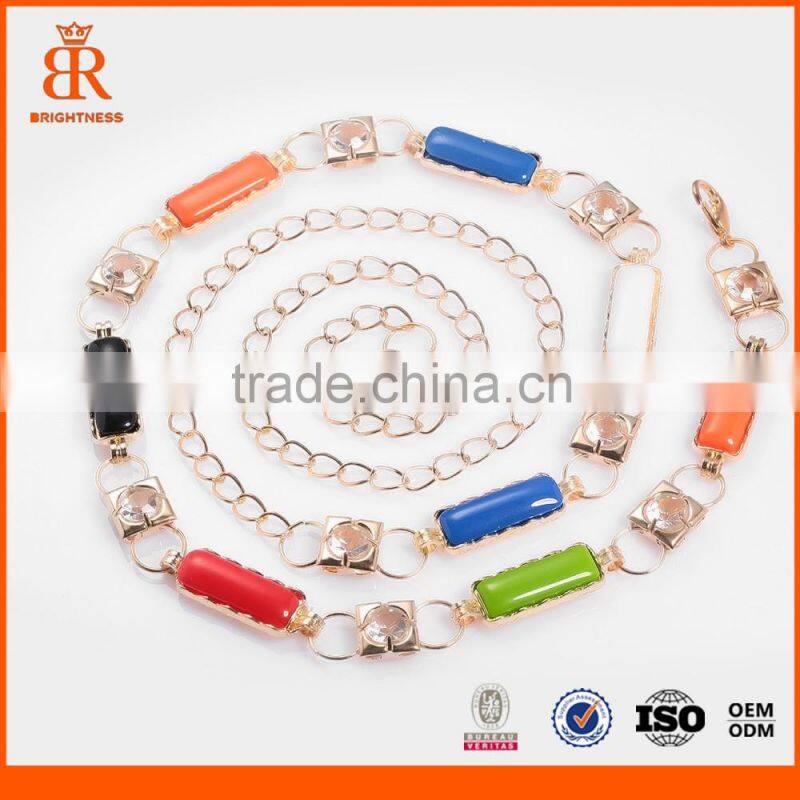 Decorative hanging chain piercing jewelry belly chains decoration light chain