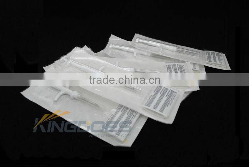 Implantable RFID Glass Tag for Animal Identification