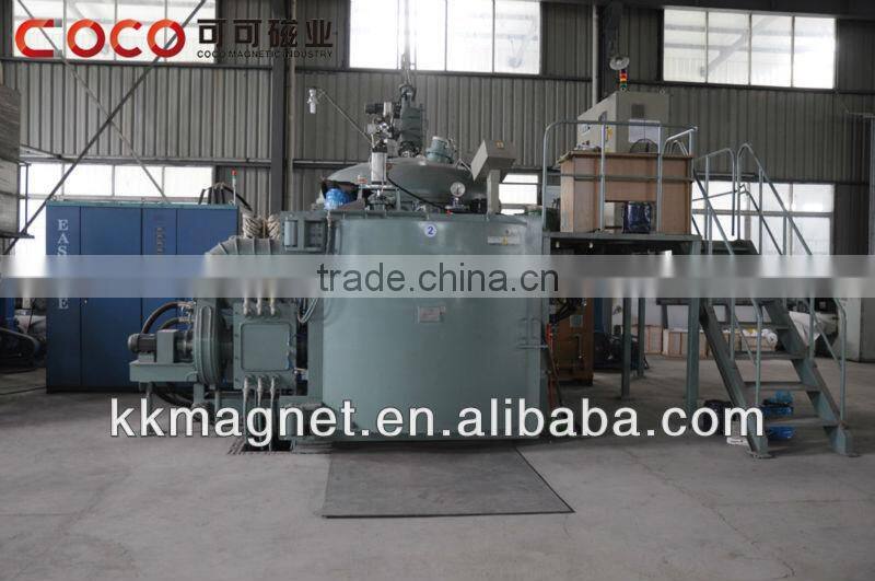 N50 Ningbo Strong Neodymium Magnet, Big Magnet ring manget with hole Radially magnetized coating Black epoxy