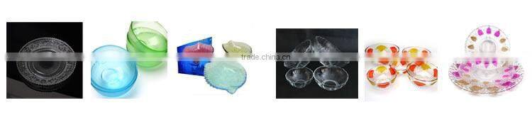 Wholesale Glass Dessert Bowls Wholesale Glass Candy Jar with Lid