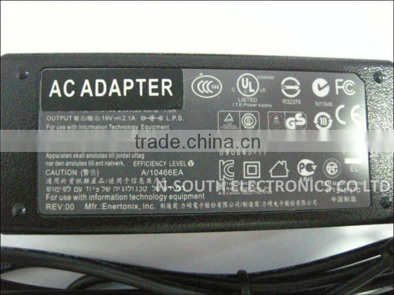 Wholesale original laptop adapter 19V/2.1A for acer