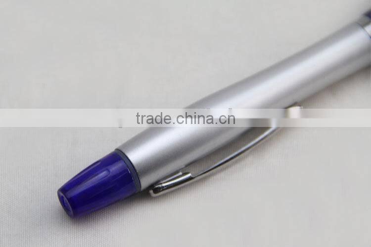 Simple design with mark function click promotional ballpoint pen