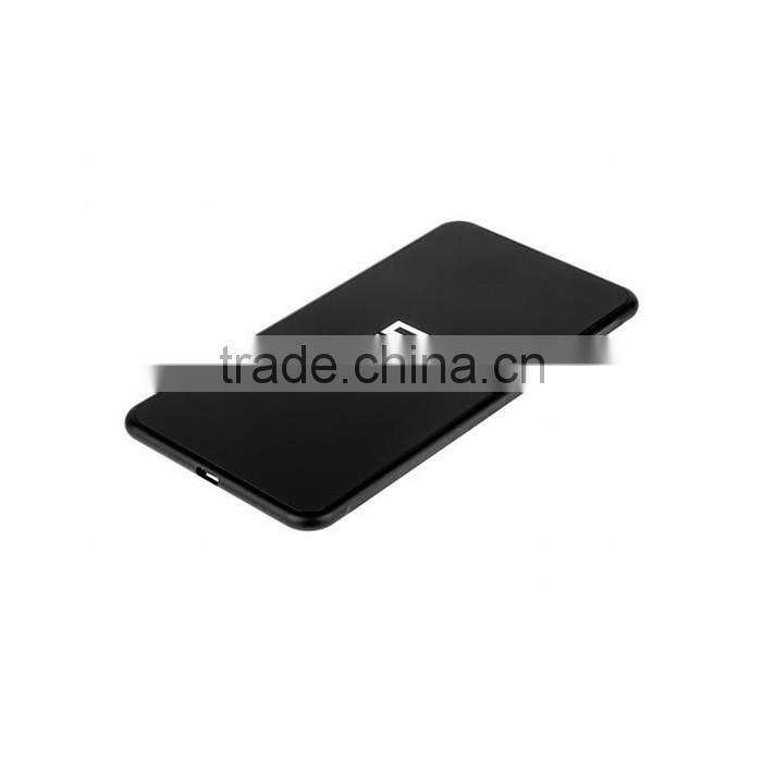 2016 new high efficiency universal qi standard fast wireless phone charger pad for Samsung S7/S7 edge