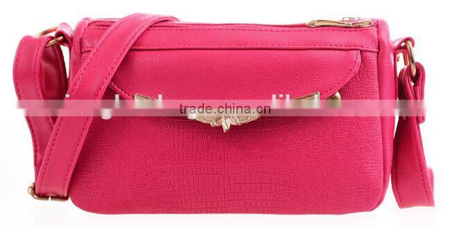 High capacity blue crossbody small bag for women