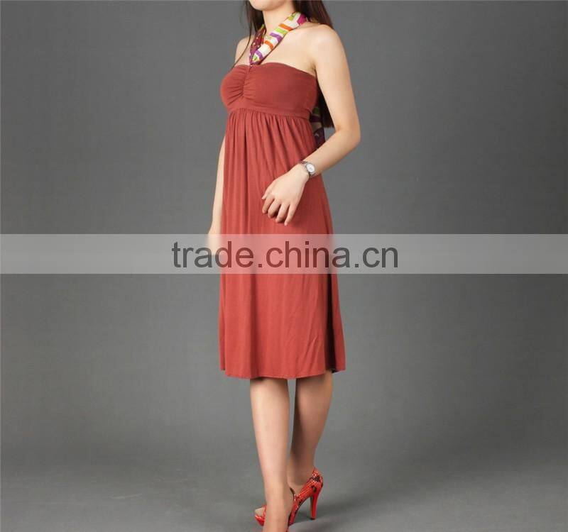 modern red sexy mature party dress oem factory