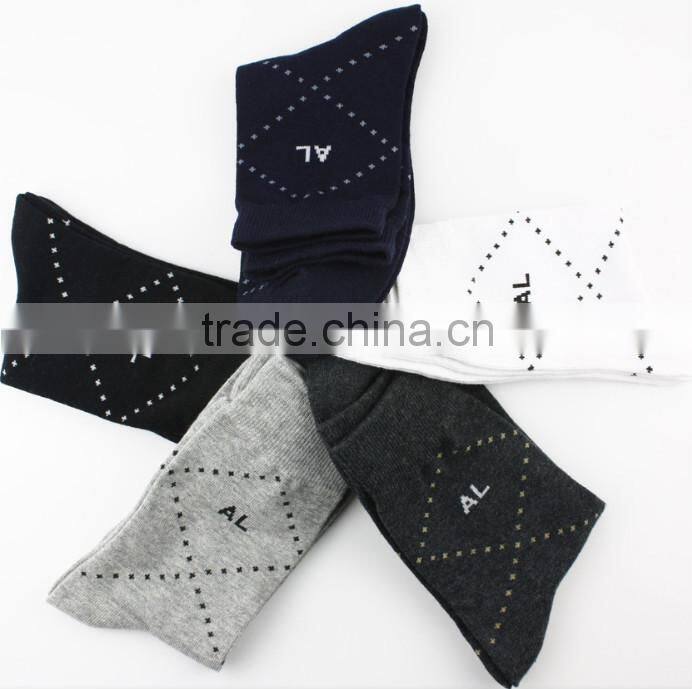 China Wholesale Custom lambswool sock for men/mens cotton socks