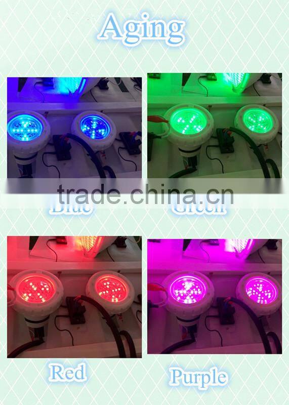 RGB Remote Control Colorful IP68 New 3W Small LED Vinyl pool light
