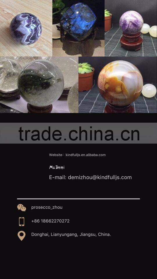 Natural High Quality Labradorite Stone Pyramid Decor