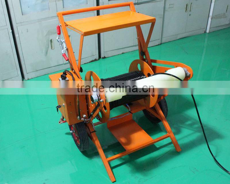 Underwater fishing video camera system with auto winch