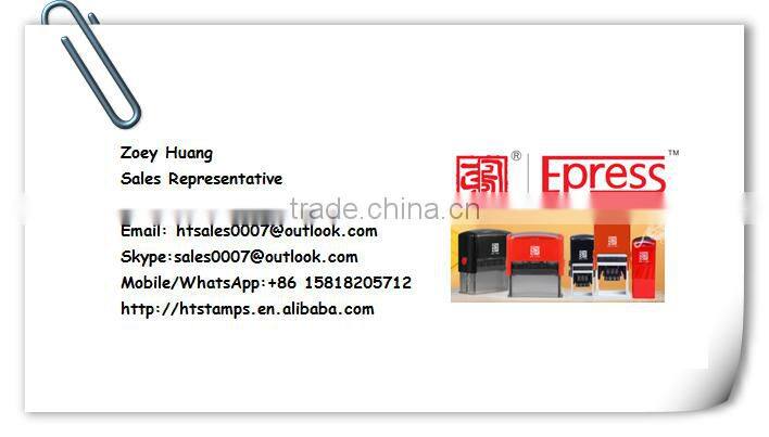 Date time stamps automatic numbering self inking round stamp machine