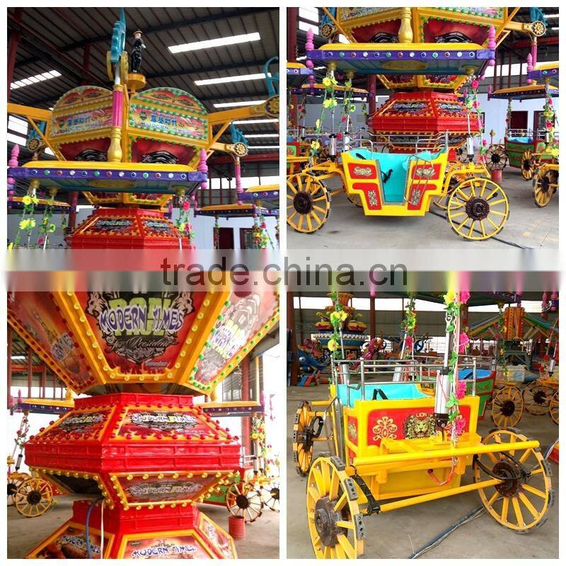 attractive & thrilling theme park amusement ride modern times