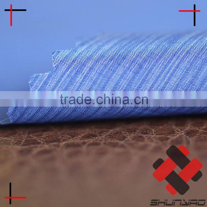 polyester nylon blended ultralight ripstop melange fabric for Down jacket