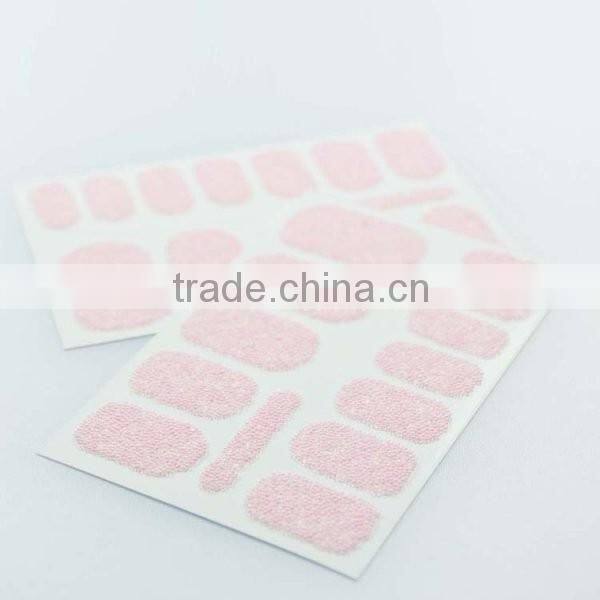 Custom sexy green 3D nail art sticker caviar nail arts mini beads 14 day nail decals nails factory