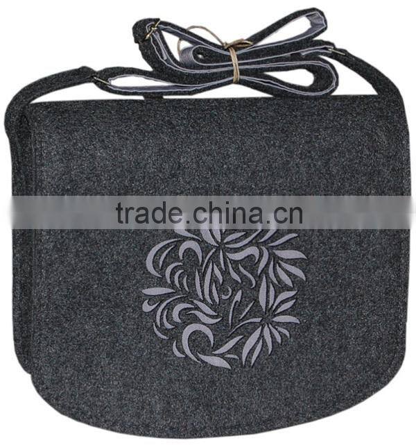 recycled easter felt bags,felt messenger bag