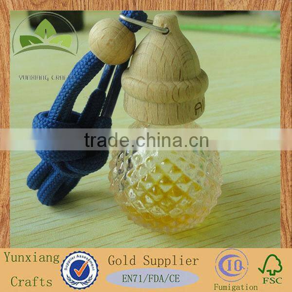 Auto car air freshener bottle, car diffuser hanging bottle