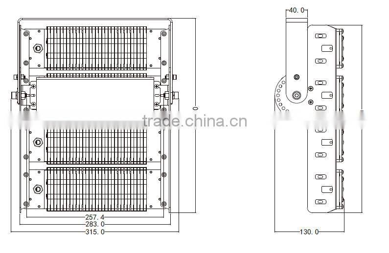 Zhonshan bulbs low voltage led tunnel lighting 200w